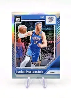 2024-25 Panini Donruss Optic - Isaiah Hartenstein #114 Silver Holo OKC Thunder - Image 1