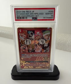 2024 ONE PIECE JAPANESE #030 IN TWO YEARS!! AT THE SABAODY ARCHIPELAGO!! PSA 10 - Image 1