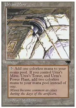 Urza's Mine (Pulley) - Medium Play MTG Chronicles - Image 1