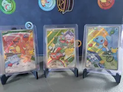 Pokemon TCG First Partner Illustration Collection Series 1 Kanto GEN 1 Set NM - Image 1