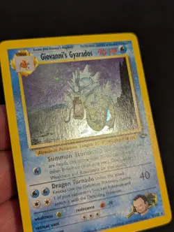 Giovanni's Gyarados - 5/132 - Holo Rare - Gym Challenge - Pokemon TCG - NM - Image 4