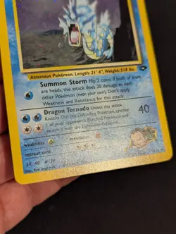 Giovanni's Gyarados - 5/132 - Holo Rare - Gym Challenge - Pokemon TCG - NM - Image 5