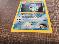 Giovanni's Gyarados 5/132 Gym Challenge Set Unlimited Holo Rare Pokemon TCG NM - Image 3