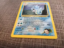 Giovanni's Gyarados 5/132 Gym Challenge Set 1st Edition Holo Rare Pokemon TCG NM - Image 3