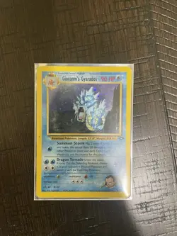 2000 Pokemon TCG Giovanni's Gyarados Gym Challenge 5/132 WotC Holo Rare - Image 5