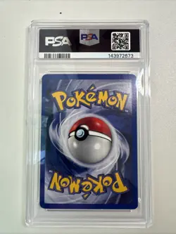 Pokemon TCG Giovanni's Gyarados Holo Swirl 5/132 Gym Challenge PSA 7 - Image 2