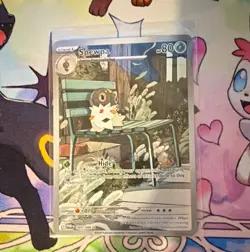 The Pokemon Company Pokemon TCG Spewpa 089/088 Lost Origin Rare Holo 80 HP EN - Image 1