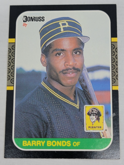 1987 Donruss ~ BARRY BONDS ~ OP ~ #361 ~ PITTSBURG PIRATES - Image 1