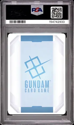 2025 GUNDAM NEWTYPE RISING LEGEND RARE+ #024 WING GUNDAM ZERO PSA 10 - Image 2