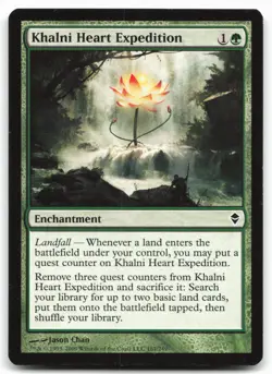 MTG Khalni Heart Expedition C Zendikar 167 MP - Image 1