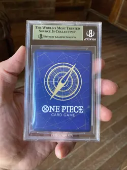 Vinsmoke Judge OP06-062 SR One Piece Card Game - Wings of Captain Graded 9.5 BGS - Image 3