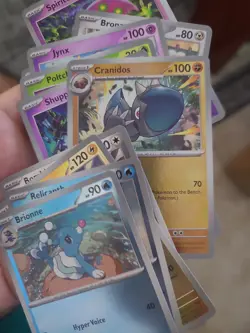 Pokemon Pitch Black 150 Card Bulk Lot W/ 25 Holo & Reverse Holo NM Eng ME05 - Image 2