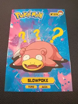 Pokemon 2024 Card Tops Pokedex Database Set Slowpoke 079 Peru US Seller - Image 1