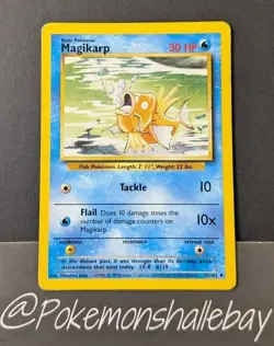 Magikarp 35/102 - Base Set *EXC* Common Pokemon Card - Image 1
