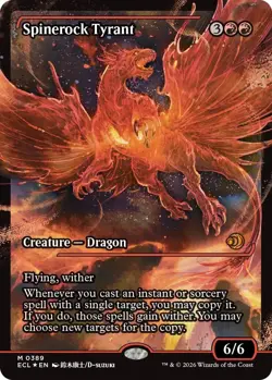 Spinerock Tyrant (0389) (Showcase) #389 *Foil* (NM) Lorwyn Eclipsed (ECL) MTG - Image 1