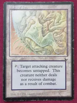 Magic The Gathering THE DARK MAZE OF ITH land card MTG - Image 1