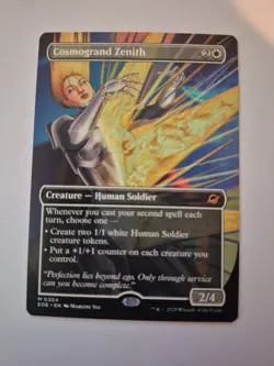 1x Cosmogrand Zenith, Borderless Art, Edge of Eternities, MTG 304 NM x1 - Image 1