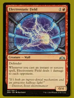 Electrostatic Field x1 Guilds of Ravnica 1x Magic the Gathering MTG - Image 1