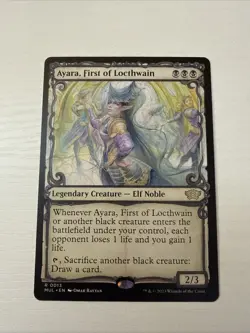 [MTG] Ayara, First of Locthwain - March Of The Machines: Multiverse Legends 0013 - Image 1