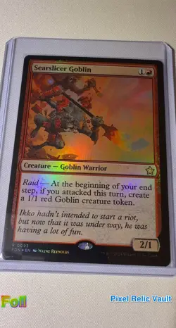 MTG - FDN - 93 - Foil - NM - Searslicer Goblin - Magic - Image 2
