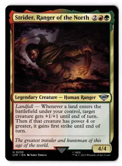 Strider, Ranger of the North 232 UB: The Lord of the Rings: Normal NM - Image 1