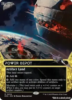 Power Depot (0034) (Borderless) EN [EOS - 34] - NM TCG MTG - Image 1