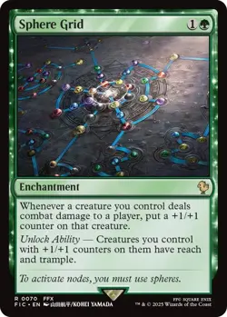 Sphere Grid - 70 - NM - Commander: FINAL FANTASY - MTG - Image 1
