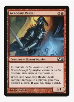 Academy Raider | MTG Magic 2014 | Pauper & EDH Discard Outlet | LP-NM - Image 1
