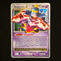 Pokemon TCG Dusknoir LV.X 96/100 Stormfront Holo Ultra Rare 140 HP EN 2008 - Image 1