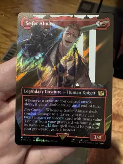 MTG Seifer Almasy - Surge Foil - Borderless, NM-Mint, English Final Fantasy - Image 1
