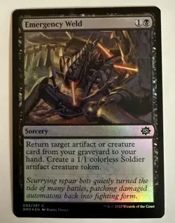 Emergency Weld Foil (093) The Brothers' War BRO MTG Magic - Image 1