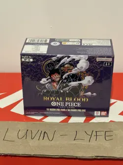 One Piece TCG OP-10 Royal Blood FACTORY SEALED Booster Box English - Image 1