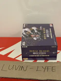 One Piece TCG OP-10 Royal Blood FACTORY SEALED Booster Box English - Image 4