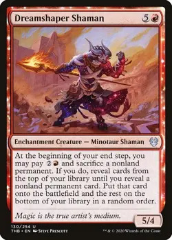 Dreamshaper Shaman 4x FOIL THB MTG Theros Beyond Death Uncommon MINT red - Image 1