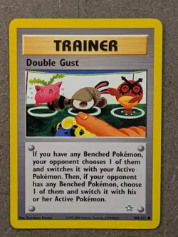 Pokemon Card 2000 DOUBLE GUST 100/111 Neo Genesis Common NM/LP - Image 1