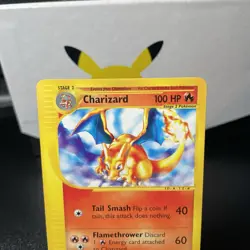 CHARIZARD 39/165 Expedition non-holo rare E-READER Pokemon TCG card NM - Image 2