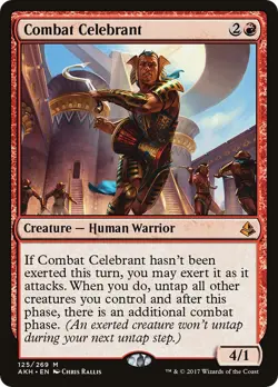 Combat Celebrant - 125 / English / Heavily Played MTG - Image 1