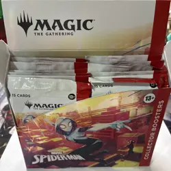 Magic The Gathering Marvel's Spider Man Collector Booster Pack (1 Pack)MTG - Image 2