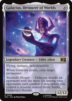 Galactus, Devourer of Worlds - Commander: Marvel Super Heroes MSC - 8 - NM - MTG - Image 1