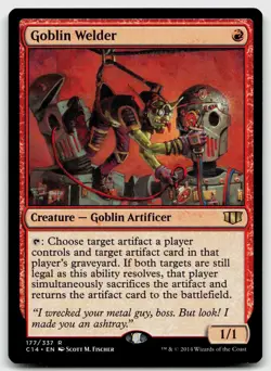 Commander 2014 #177 Goblin Welder #1 - Image 1