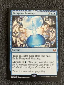 Magic The Gathering MTG - Temporal Mastery - Modern Masters - Image 1