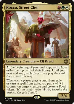 1x Rocco, Street Chef NM Eng MTG - March of the Machine : Aftermath - Image 1