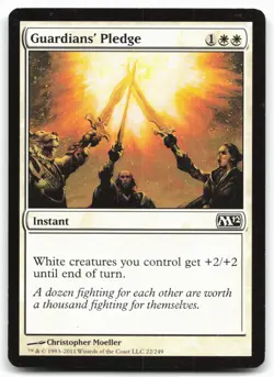 MTG Guardians' Pledge C Magic 2012 (M12) 22 MP - Image 1
