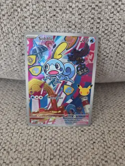 Pokemon Sobble #054 First Partner Series Vol. 2 30th Anniversary Holo Promo NM - Image 1