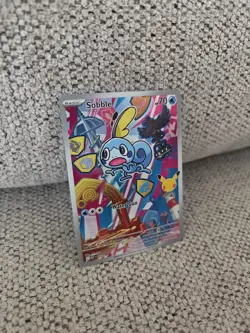 Pokemon Sobble #054 First Partner Series Vol. 2 30th Anniversary Holo Promo NM - Image 2