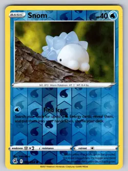 Snom 084/264 Reverse Holo Common Fusion Strike Pokemon Lightly Played - Image 1