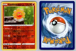 Castform Sunny Form 022/198 Reverse Holo Common Chilling Reign Pokemon NM - LP - Image 3