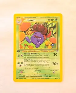Pokemon Gloom 36/111 1st Edition Neo Genesis LP - Image 1