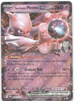 Team Rocket's Mewtwo ex - 081/182 [DRI - 081/182] Double Rare - NM - Image 1