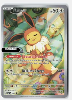 Eevee Holofoil Promo SVP 173 NM - Image 2